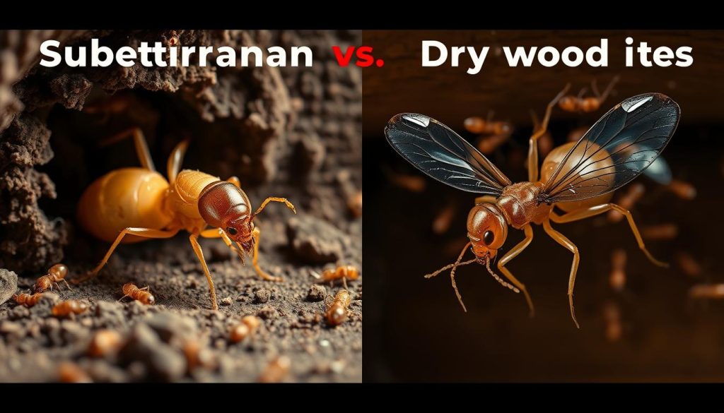 subterranean vs drywood termites subterranean vs drywood termites