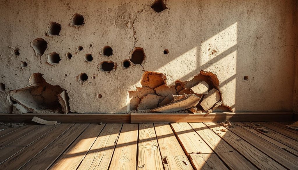termite damage in Dubai homes termite damage in Dubai homes