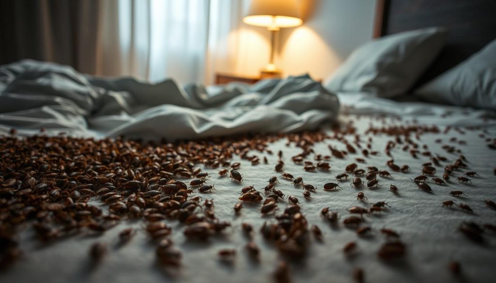 bed bug infestation bed bug infestation