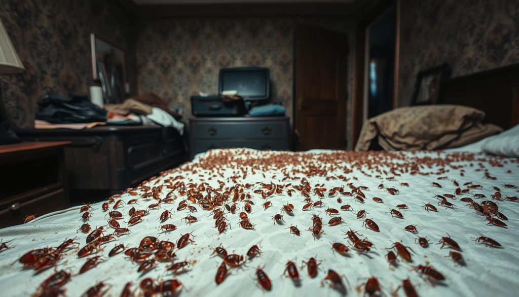 bed bug infestation bed bug infestation