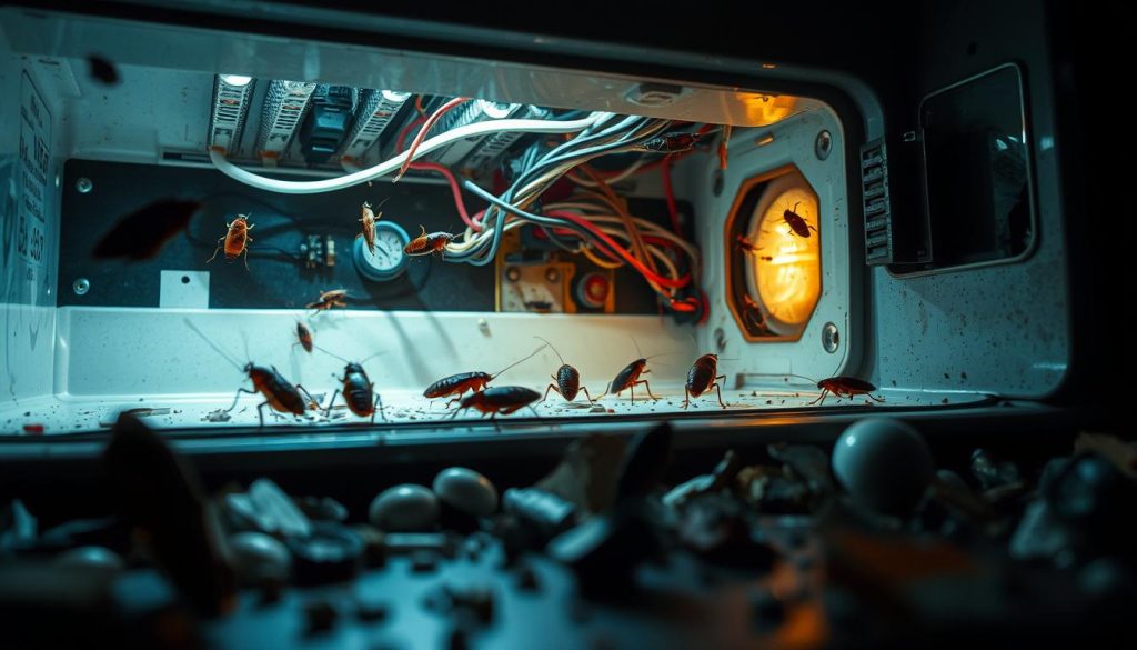 Cockroach Infested Cable Box Can Cockroaches Live in Electrical Appliances? The Shocking Truth