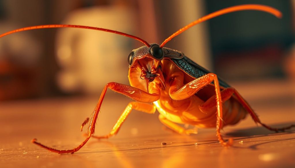 Cockroach metabolic activity in warm conditions Cockroach metabolic activity in warm conditions