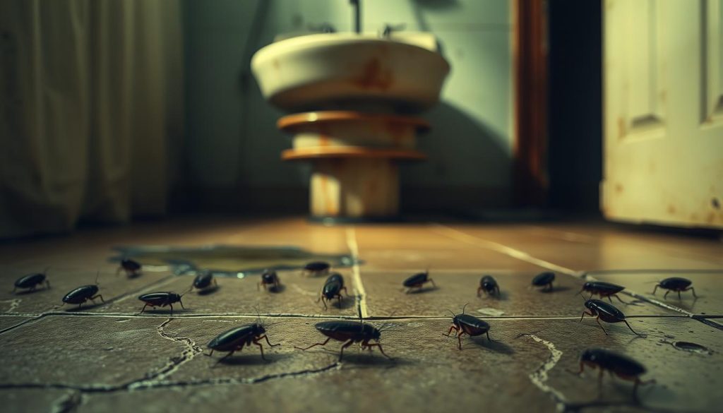 High humidity areas attracting cockroaches High humidity areas attracting cockroaches