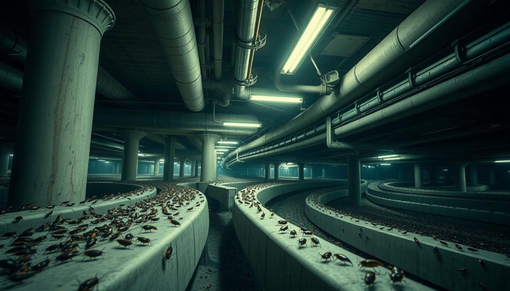 How Cockroaches Use Dubai’s Drainage Network Like a Highway