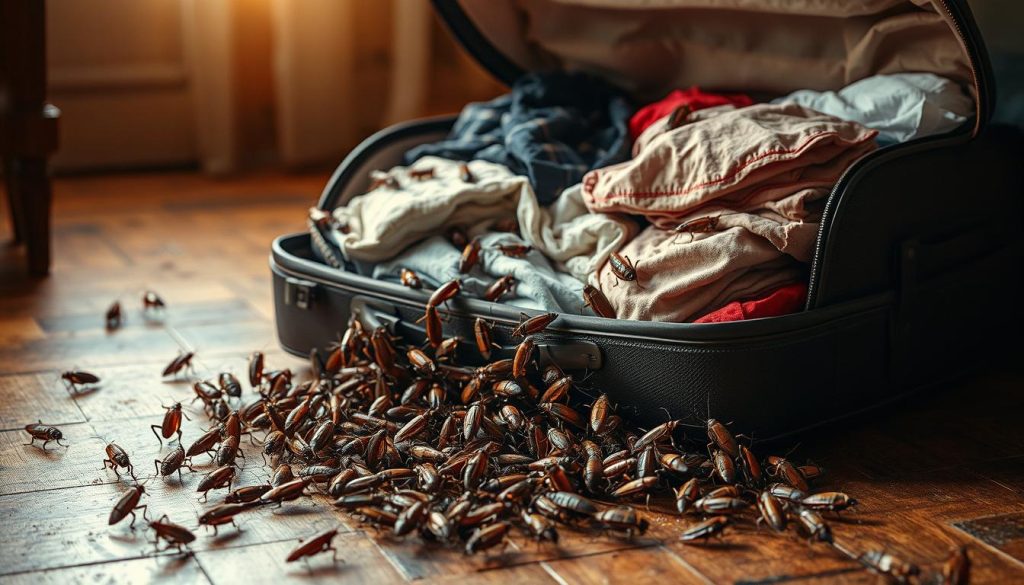 cockroaches in luggage cockroaches in luggage