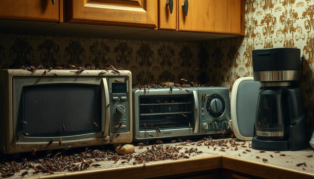 common appliances targeted by roaches common appliances targeted by roaches