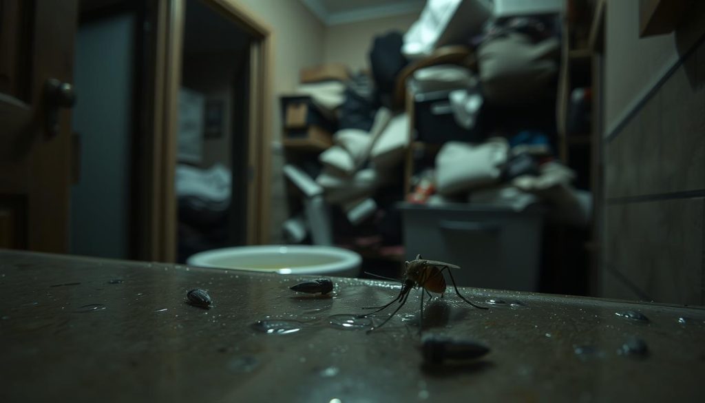 Hidden mosquito breeding areas in apartments Hidden mosquito breeding areas in apartments
