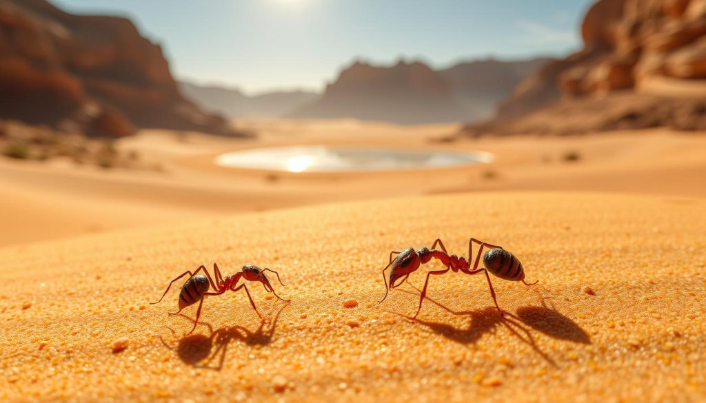 desert ant foraging extreme heat desert ant foraging extreme heat