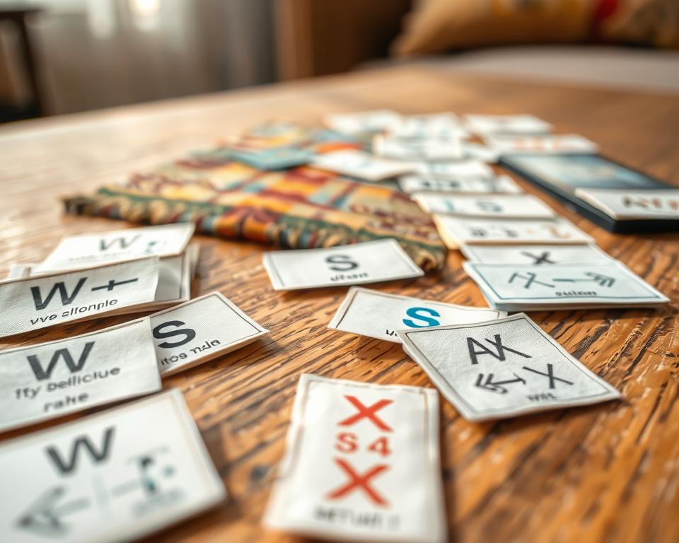 A detailed close-up of various upholstery and carpet cleaning code tags arranged neatly on a textured wooden surface. The foreground features a variety of fabric care labels, showcasing symbols and codes for cleaning methods, such as "W," "S," "WS," and "X." In the middle, subtle hints of colorful upholstery samples can be seen, providing context for the tags. Soft, diffused natural lighting illuminates the scene from the left, creating gentle shadows that enhance the texture of the tags and fabric. The background should be softly blurred to keep the focus on the cleanliness and organization of the labels. The mood conveys professionalism and clarity, aiming to educate the viewer on fabric care. A detailed close-up of various upholstery and carpet cleaning code tags arranged neatly on a textured wooden surface. The foreground features a variety of fabric care labels, showcasing symbols and codes for cleaning methods, such as "W," "S," "WS," and "X." In the middle, subtle hints of colorful upholstery samples can be seen, providing context for the tags. Soft, diffused natural lighting illuminates the scene from the left, creating gentle shadows that enhance the texture of the tags and fabric. The background should be softly blurred to keep the focus on the cleanliness and organization of the labels. The mood conveys professionalism and clarity, aiming to educate the viewer on fabric care.
