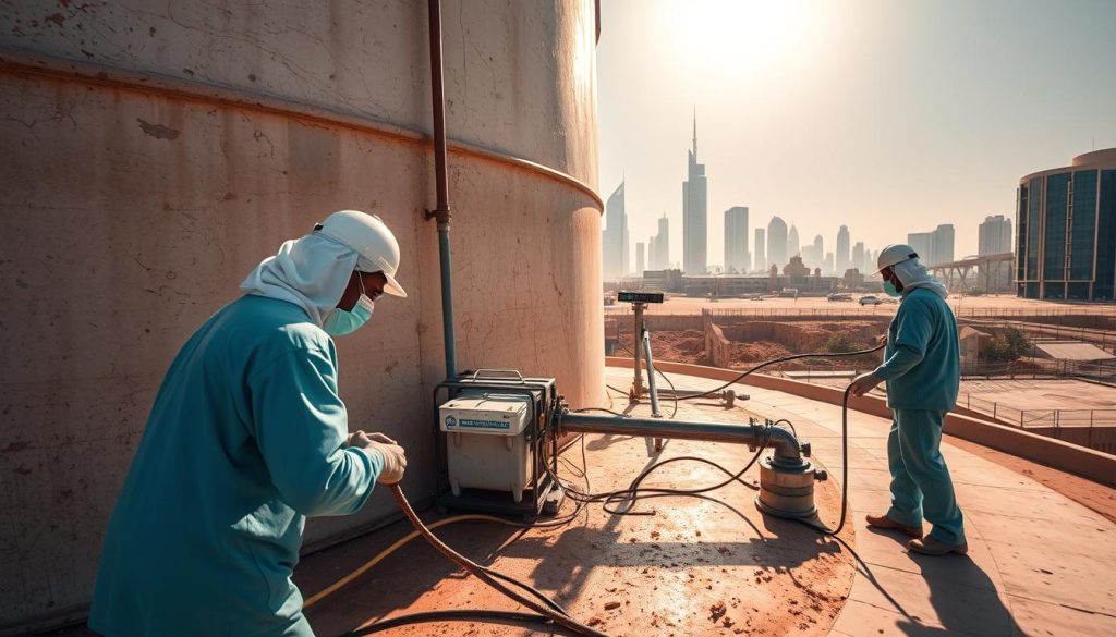 UAE water tank cleaning challenges UAE water tank cleaning challenges