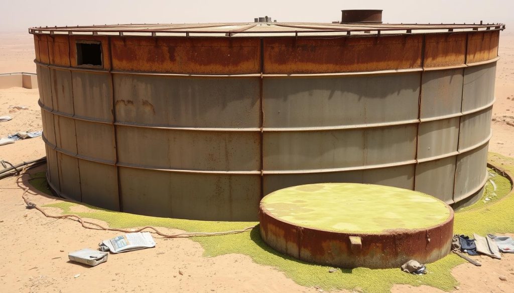 UAE climate water tank contamination UAE climate water tank contamination